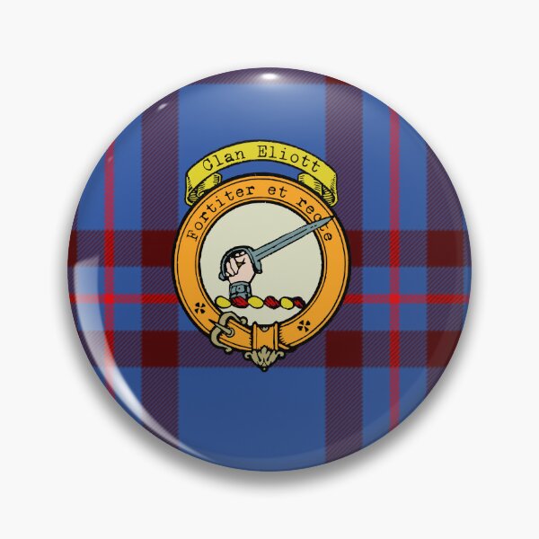 Item preview, Eliott Scottish Tartan and Crest designed and sold by BagTown Clans.
