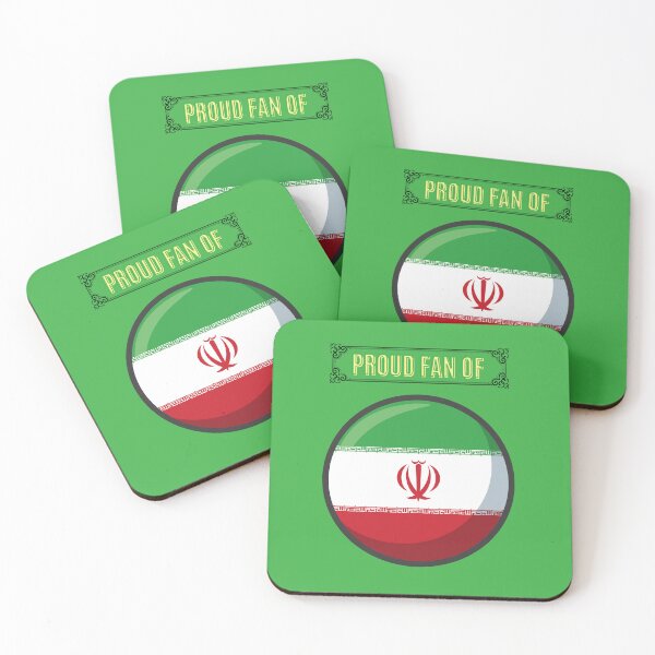 Item preview, PROUD FAN OF IRAN; DURING WOLRD CUP 2022 IN QATAR  designed and sold by JM INSPIRES.