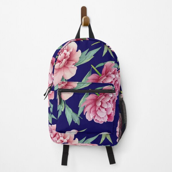 Item preview, Peony in blue designed and sold by penny+florence.