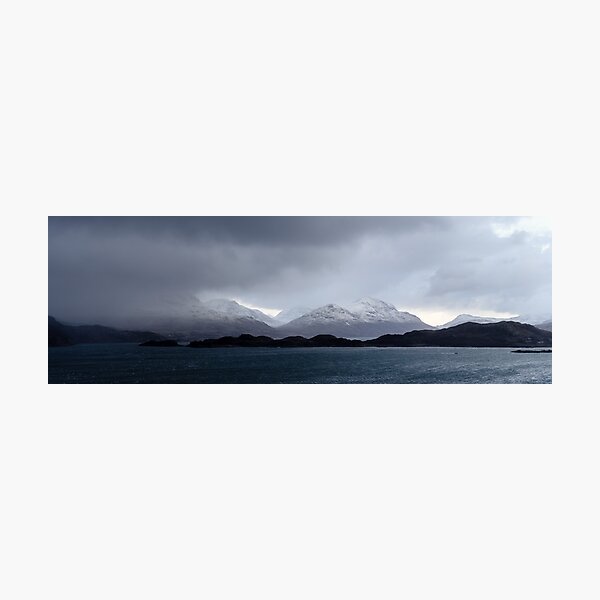 Item preview, Loch Torridon Rain Storm Scottish Highlands designed and sold by panoverse.