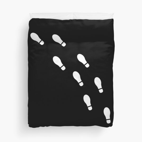 Harry Footsteps Duvet Cover