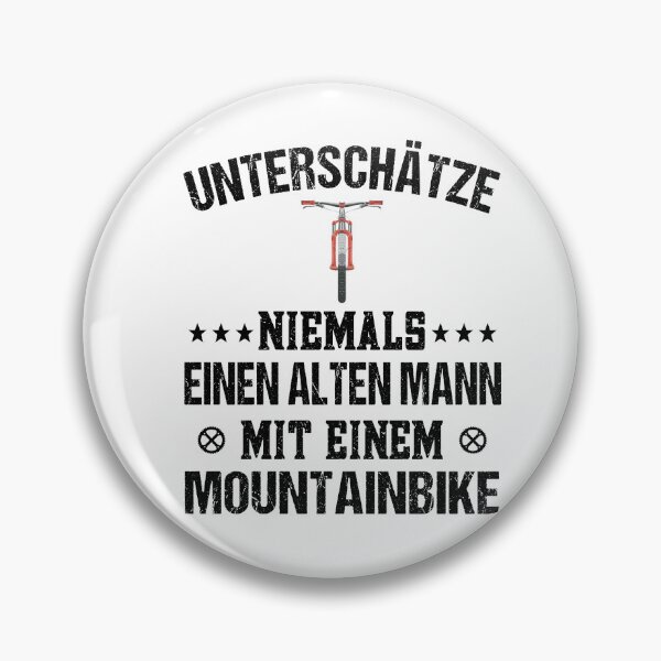 Artikelvorschau, Unterschätze niemals einen Mountainbiker - Fahrrad MTB entworfen und verkauft von dJ-Design.