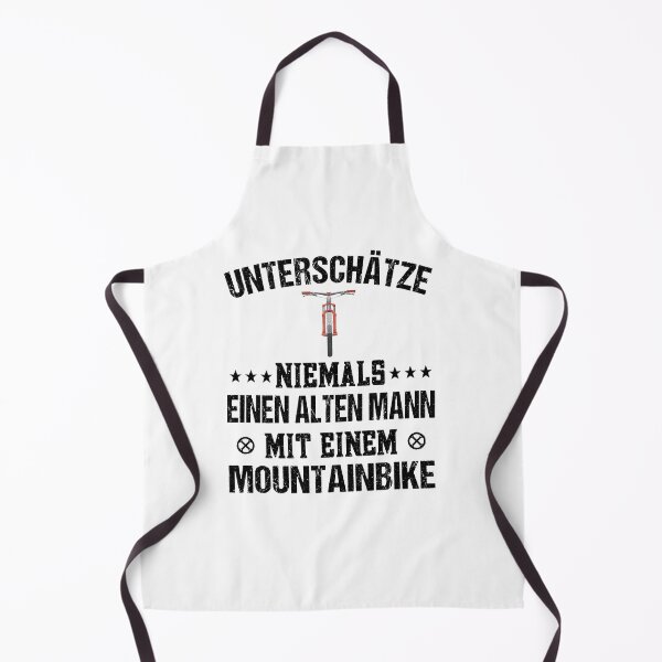 Item preview, Never underestimate a mountain biker - bike MTB designed and sold by dJ-Design.