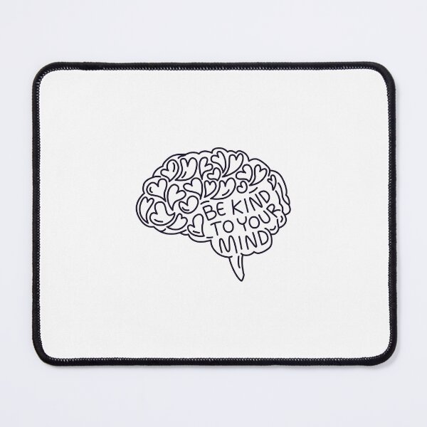 Item preview, Be Kind To Your Mind Sticker designed and sold by Khan-Art-Shop.