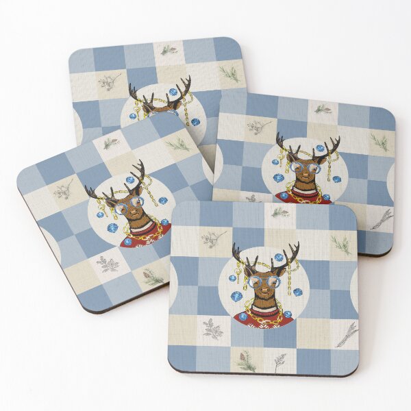 Item preview, Reindeer Christmas Patterns Classic 2023 designed and sold by I Am Cuta.