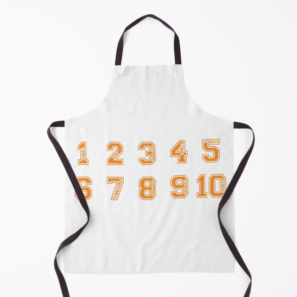 Item preview, Foxes Jersey Numbers designed and sold by FoxyOatmeal.