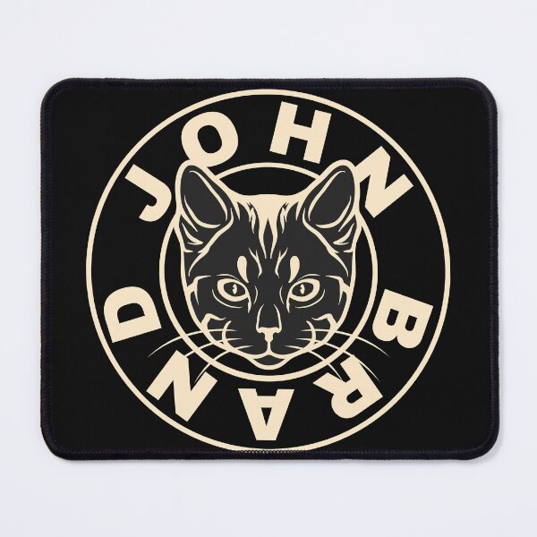 Item preview, JOHN NAME SHIRT: JOHN BRAND BLACK CAT DESIGN. designed and sold by AlexRelax.
