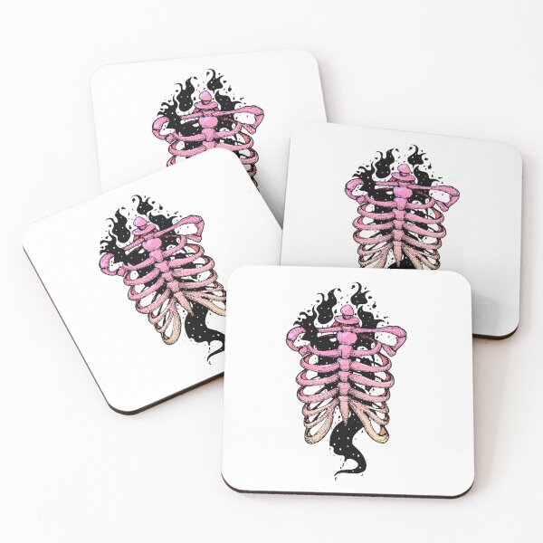 Item preview, Pink Skeleton Rib Cage and a Soul designed and sold by VladiGu.