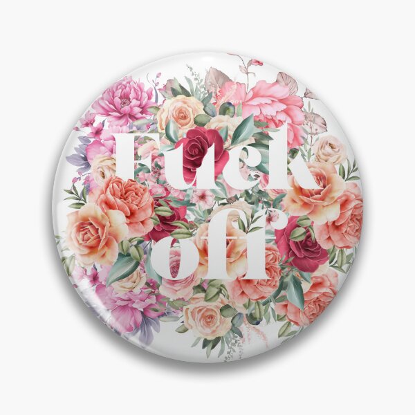 Item preview, F off -  floral designed and sold by Lyxy.