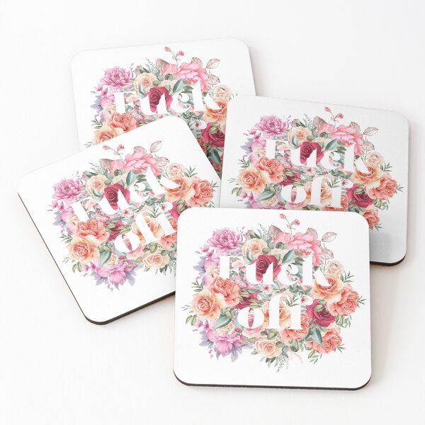 Item preview, F off -  floral designed and sold by Lyxy.