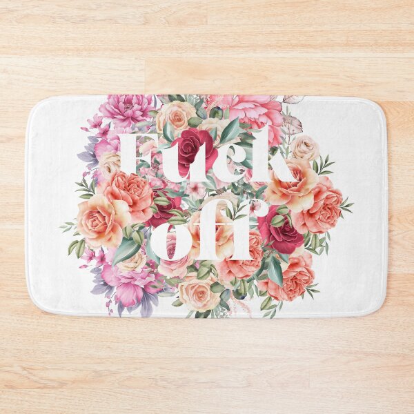 Item preview, F off -  floral designed and sold by Lyxy.