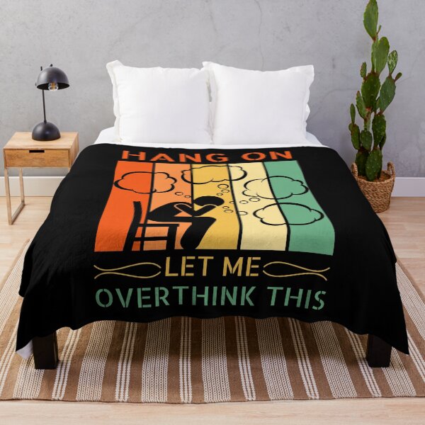 Item preview, Hang On Let Me Overthink This Retro designed and sold by Cool-M-Apparel.