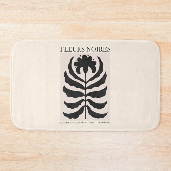 Item preview, Fleur Noir N2 – Black Flower Exhibition Poster Edition designed and sold by GraphicBicycle.