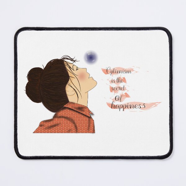 Item preview, Optimism is the secret of happiness. designed and sold by IKnowStore.