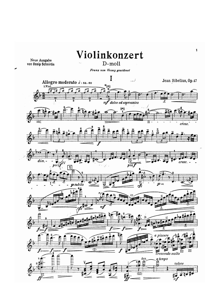 sibelius string quartet sheet music