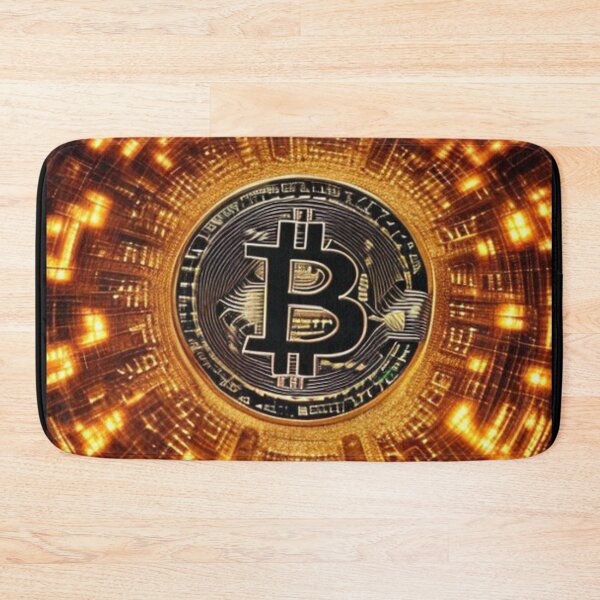 Item preview, BTC Crypto Cryptocurrency Bitcoin Art  designed and sold by tpixx.