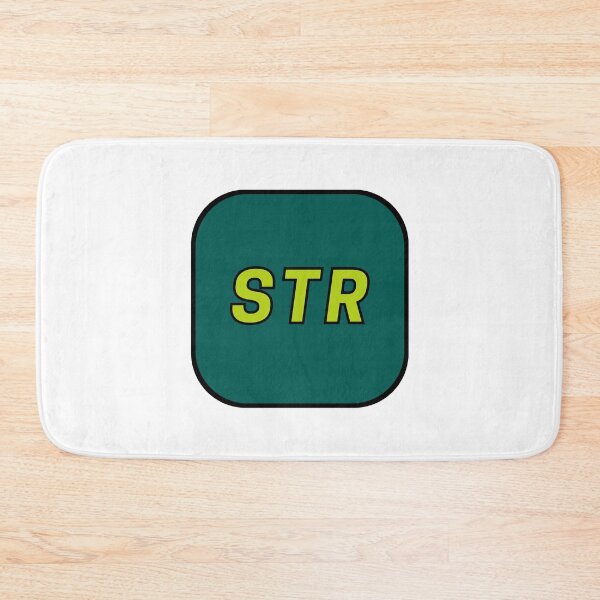 Item preview, Lance Stroll simple aston martin square designed and sold by ff1merch ..