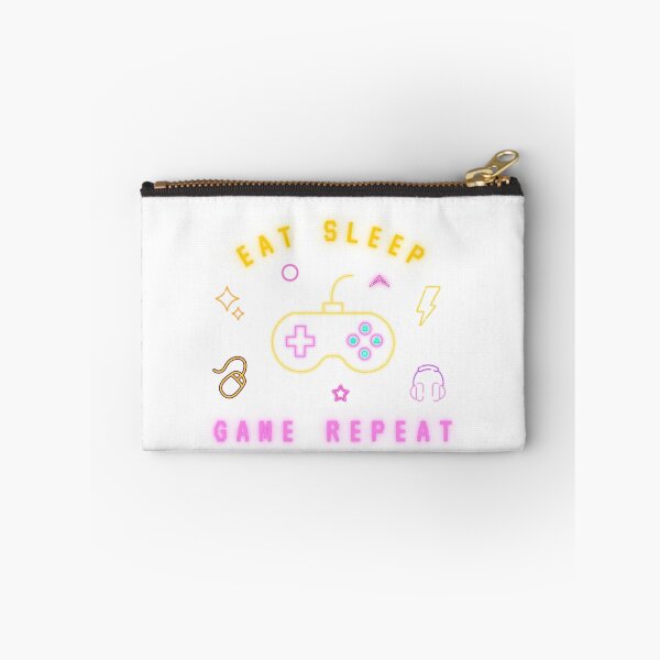 Item preview, eat sleep game repeat t shirt designed and sold by DahemStore.