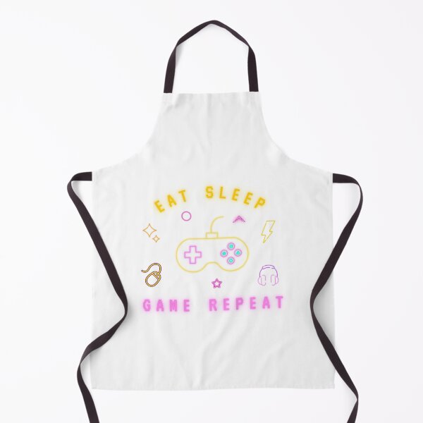 Item preview, eat sleep game repeat t shirt designed and sold by DahemStore.