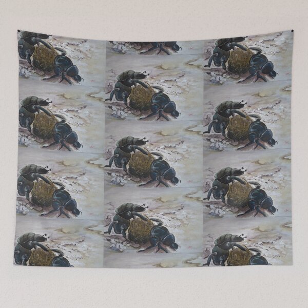 Item preview, The mighty Dung beetle designed and sold by catherine calder.