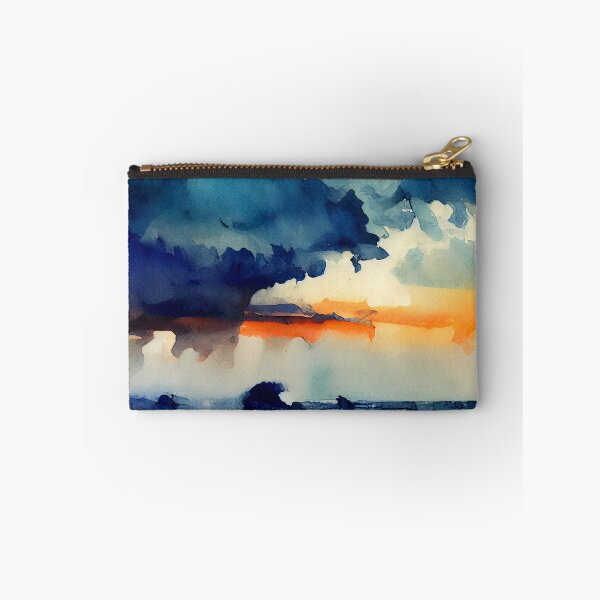 Item preview, A Deep Blue Sea on a Stormy Sunset designed and sold by aricutcia.