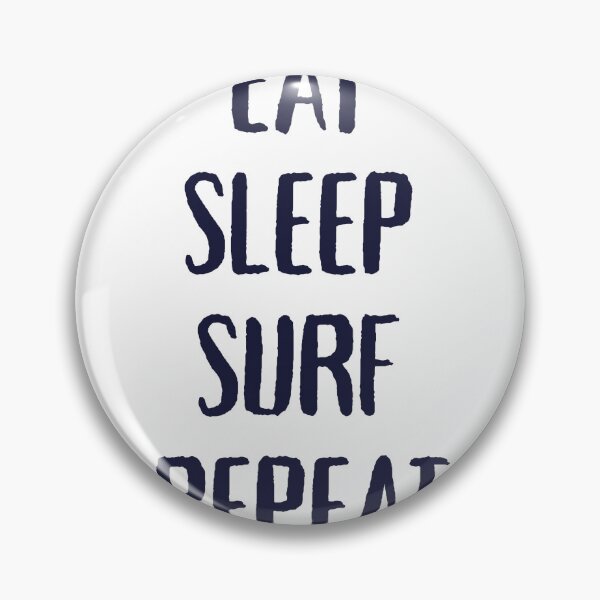 Item preview, surf eat sleep repeat t shirt designed and sold by DahemStore.