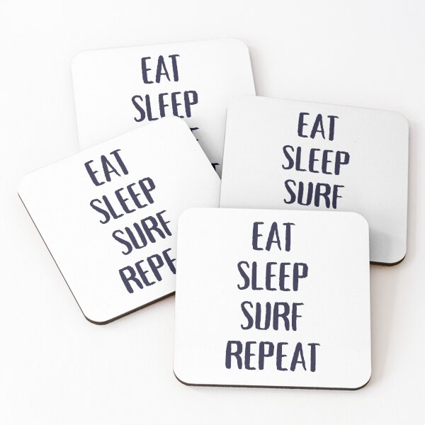 Item preview, surf eat sleep repeat t shirt designed and sold by DahemStore.