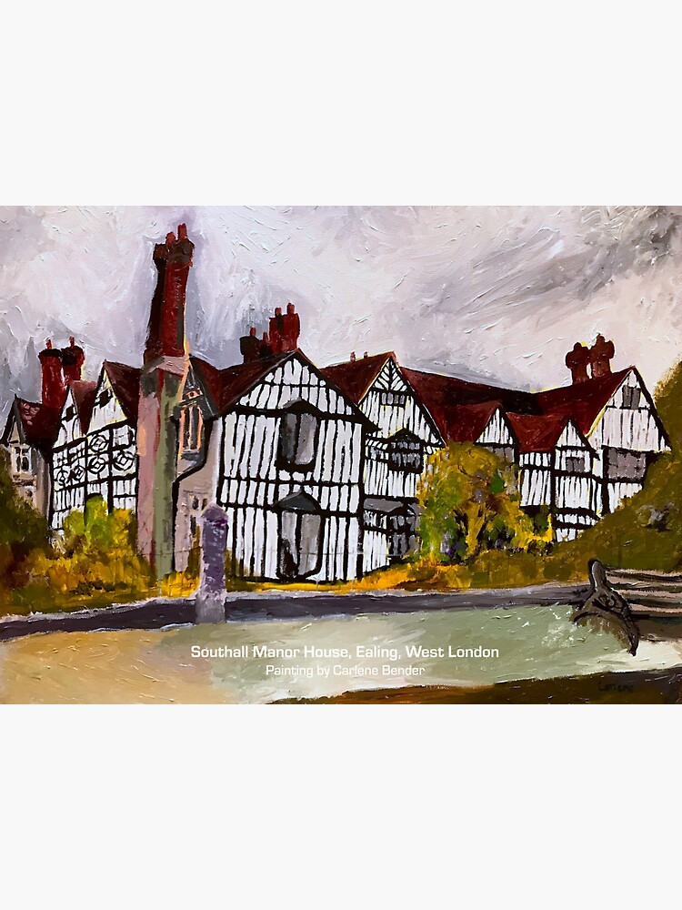"Southall Manor House, London" Sticker for Sale by Carlene2020 Redbubble