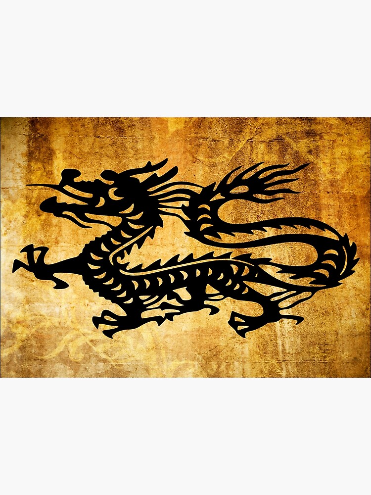 Vintage Dragon by RozAbellera