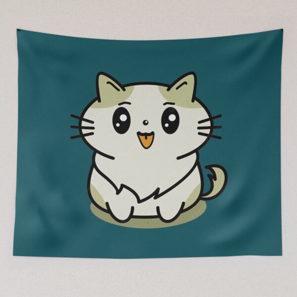 Item preview, Cute Cat Yellow Tunk  designed and sold by EdwardHoeger.