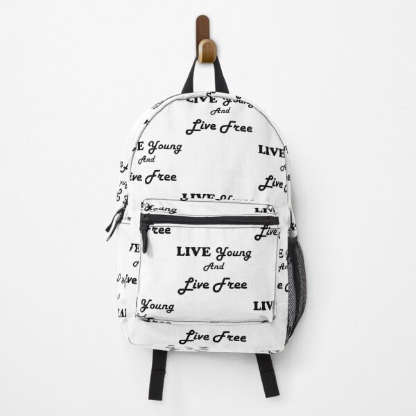 Item preview, LIVE YOUNG AND FREE designed and sold by Art Beetle.
