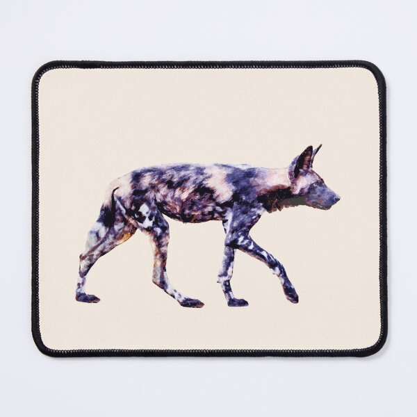 Item preview, African Painted Dog Impressionist Artwork for Painted Dog Fans designed and sold by Scotch Macaskill.