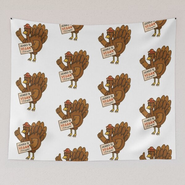 Item preview, Funny Thanksgiving Day for Vegans Vegan Turkey Day designed and sold by Trankix.