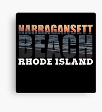 Narragansett Beach, Rhode Island Canvas Print