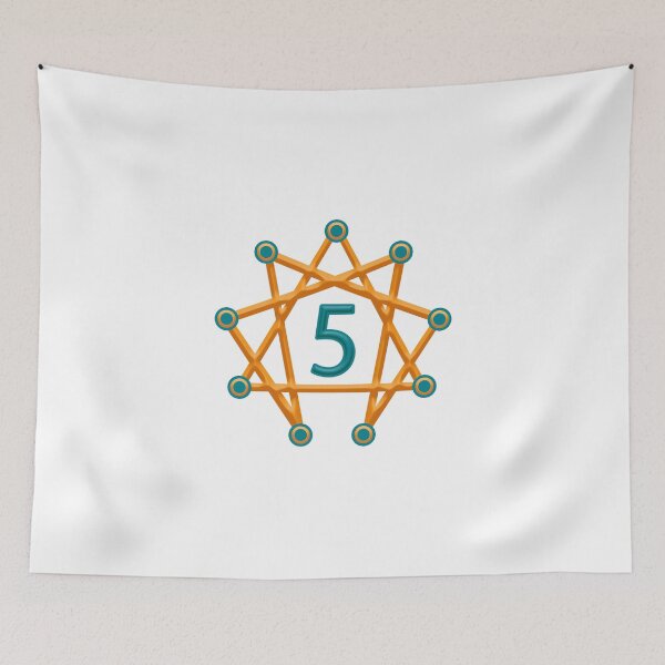 Item preview, Enneagram Type 5 , Five - Investigator designed and sold by cuteartdesign.