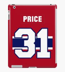 Carey Price #31 - red jersey iPad Case/Skin