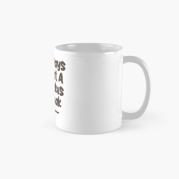 Item preview, Seven Days Without A Pun Makes One Weak (Cafe Noir With Black Stroke) designed and sold by Man Of Pixels.