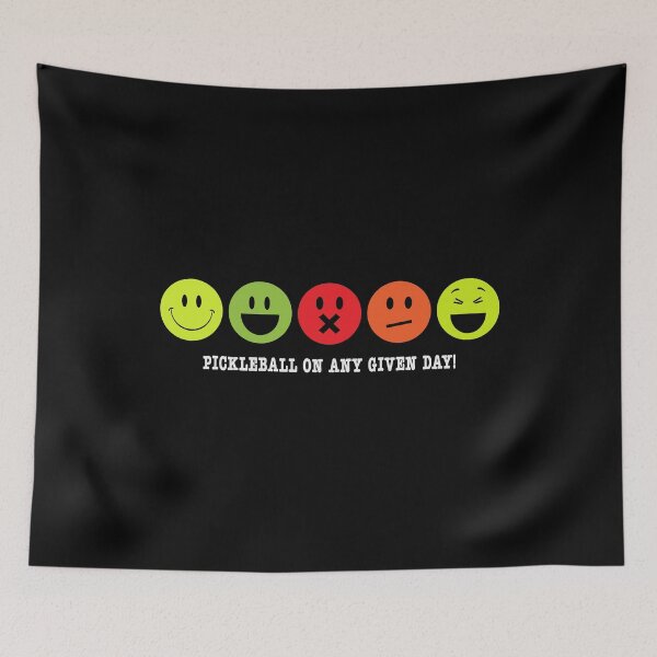 Item preview, Funny Pickleball Emotions designed and sold by BelloniArtShop.