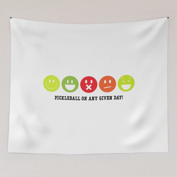 Item preview, Funny Pickleball Emotions designed and sold by BelloniArtShop.