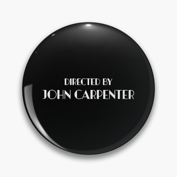 Item preview, Directed By John Carpenter designed and sold by keilamariadesig.
