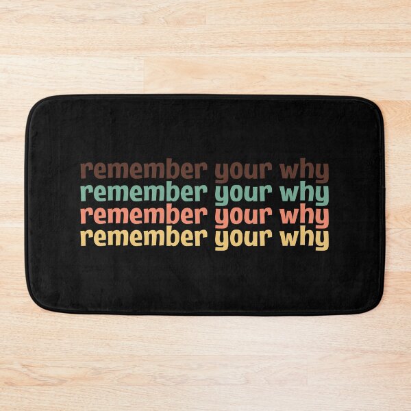 Item preview, Remember your Why - Remember Your Why Quotes - Motivational Quote -  Vinatge Colors  designed and sold by MOONINSPIRATION.