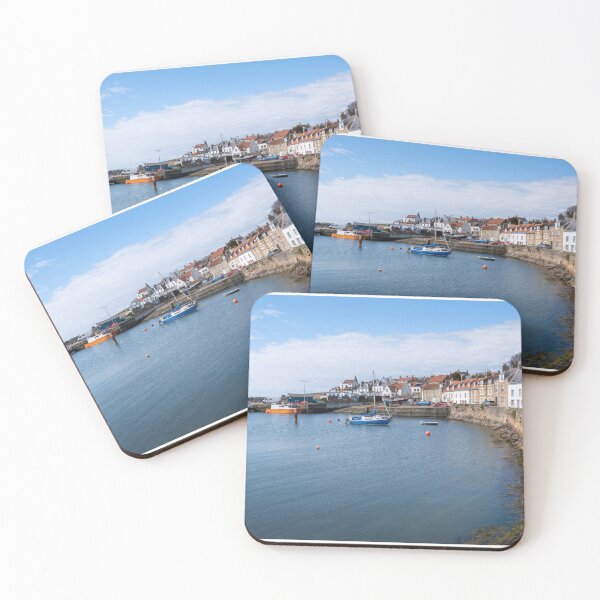 Item preview, St Monans Harbour East Neuk Of Fife Scotland designed and sold by GG WALL ART.