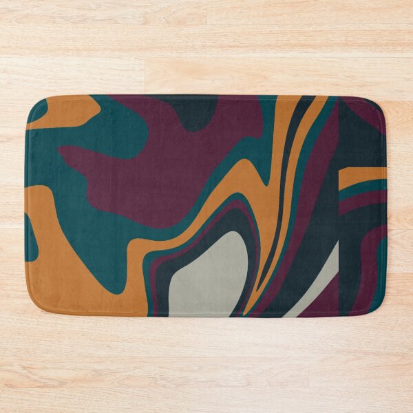 Item preview, Teal orange magenta Groovy Pattern designed and sold by marnilauren.