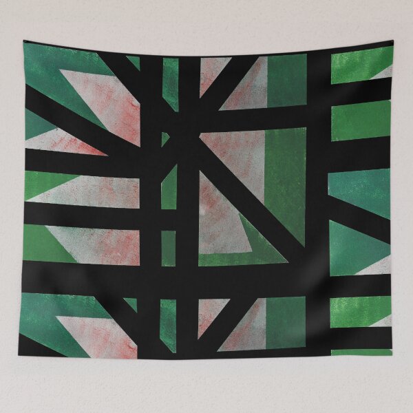 Item preview, View of Abstract Christmas flower designed and sold by BlackArtichoke.