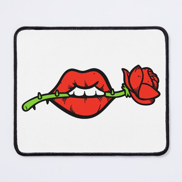 Item preview, rosa en la boca designed and sold by Imagine-Create.