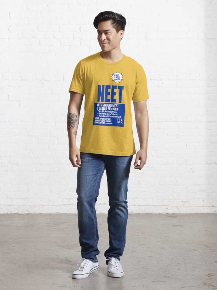 Alternate view of NEET Antiestablishment & Career Remover Essential T-Shirt