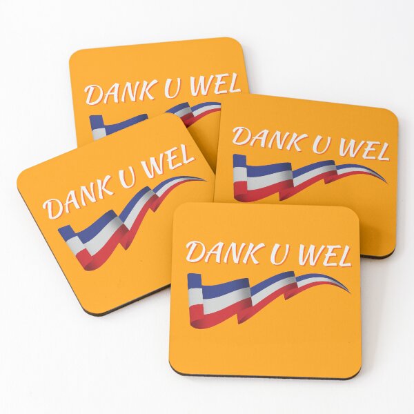 Item preview, Dank U Wel, Thank You in Dutch designed and sold by 4CoolKats.