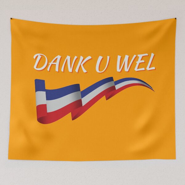 Item preview, Dank U Wel, Thank You in Dutch designed and sold by 4CoolKats.