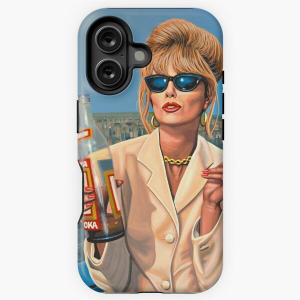 Item preview, Joanna Lumley as Patsy Stone painting designed and sold by PaulMeijering.
