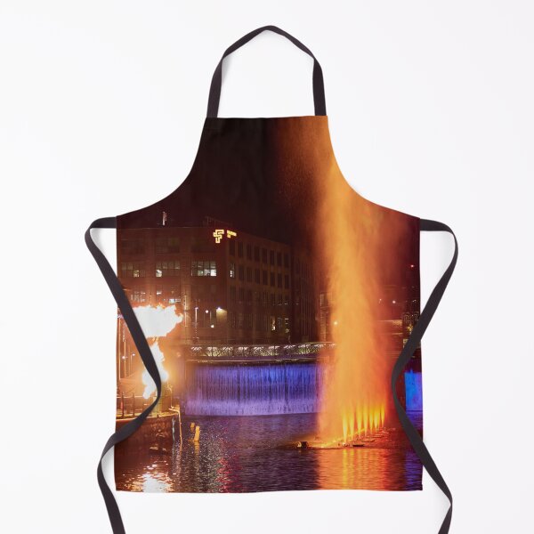 Item preview, The glow of the fire. Tampere Dancing Waters 2022 5 designed and sold by Jouko Lehto Photography.